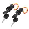 Anneome 2pcs Child's Electric Car Ignition Key Switch - Ignition Key Switch Door Lock Accessory Quick Power Activation for Kids Ride-on Toys view 1