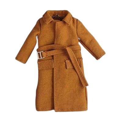1/18 Scale Male Figure Windbreaker Outfit for 3.75 inch Dolls, Caramel
