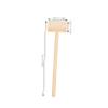 Kisangel 12Pcs Mini Wood Hammer for Solid Wood Mallet Fun Hammering for Boys and Birthday for Encourages Coordination and view 2