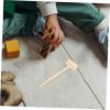 Kisangel 12Pcs Mini Wood Hammer for Solid Wood Mallet Fun Hammering for Boys and Birthday for Encourages Coordination and view 4