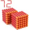72 Mega Darts Fits for Nerf Mega Blasters, Mega Darts Refills Fit for Nerf Mega Guns, Mega Series Blasters, Large Red Darts for Mega Blasters (L, Red, 0.79in W) view 1