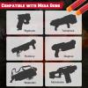 72 Mega Darts Fits for Nerf Mega Blasters, Mega Darts Refills Fit for Nerf Mega Guns, Mega Series Blasters, Large Red Darts for Mega Blasters (L, Red, 0.79in W) view 2