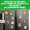 Kasfalci Air Dry Clay Kits for Kids, Arts and Crafts for Kids Ages 8-12, DIY 12 Animals Magic molding Clay Set with Sculpting Tools & Magnets, Modeling Toys for Boys & Girls Ages 4 5 6 7 8+ Years Old view 4