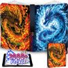 1008 Card Binder 9 Pocket Trading Card Binder with 56 Page 3-Ring Removable Sleeves, High Storage Waterproof Card Holder Collection Card Album Carrying Organizer Case for MTG TCG Cards - Double Dragon view 1