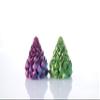 2 Pack Impossible Cone,Spiral Cone Fidget Toys - Christmas Pine Cone Design with 2-Tier Stackable Spirals,3D Printed Desk Decor for Anxiety Relief, Cool Office Gift Set for Adults&Kids view 1