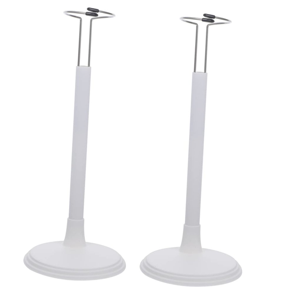 Alipis 2pcs Plush Doll Display Stand for Stuffed Toys Adjustable Support Rack for Figurines and Dolls for Organizing Collectibles and Figurines
