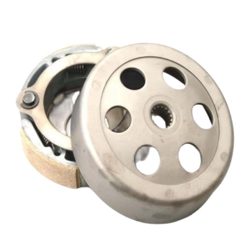 FFIPYURC Clutch Bell and Clutch Compatible with BWS125 Zuma125 YW125 Cygnus X Z Majesty Maxster Teos GTR 125 125cc 150cc Motorcycles and