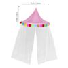Hemobllo Boys and Girls Half-Round Bed Canopy Tent for Toddler Breathable Hanging Dome Tent Sidewalls Soft Gauze Curtain for Indoor Playroom for Reading Corner and Bedside Decor view 2