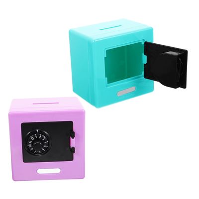 Abaodam 2pcs Piggy Bank Lock for Boys and Girls Savings Jar Digital Money Counter Piggy Bank Boys and Girls Safe Box