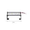 RC Car Spotlight Kits for Traxxas for Teton for Summit for Redcat for Volcano ECX Temper Rukus for AMP 50mm RC Car Roof Headlights Off-Road Dome 4 Lights view 2