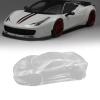 1/28 Scale Replacement Body Shell for RC Vehicles with 98mm Wheelbase view 4