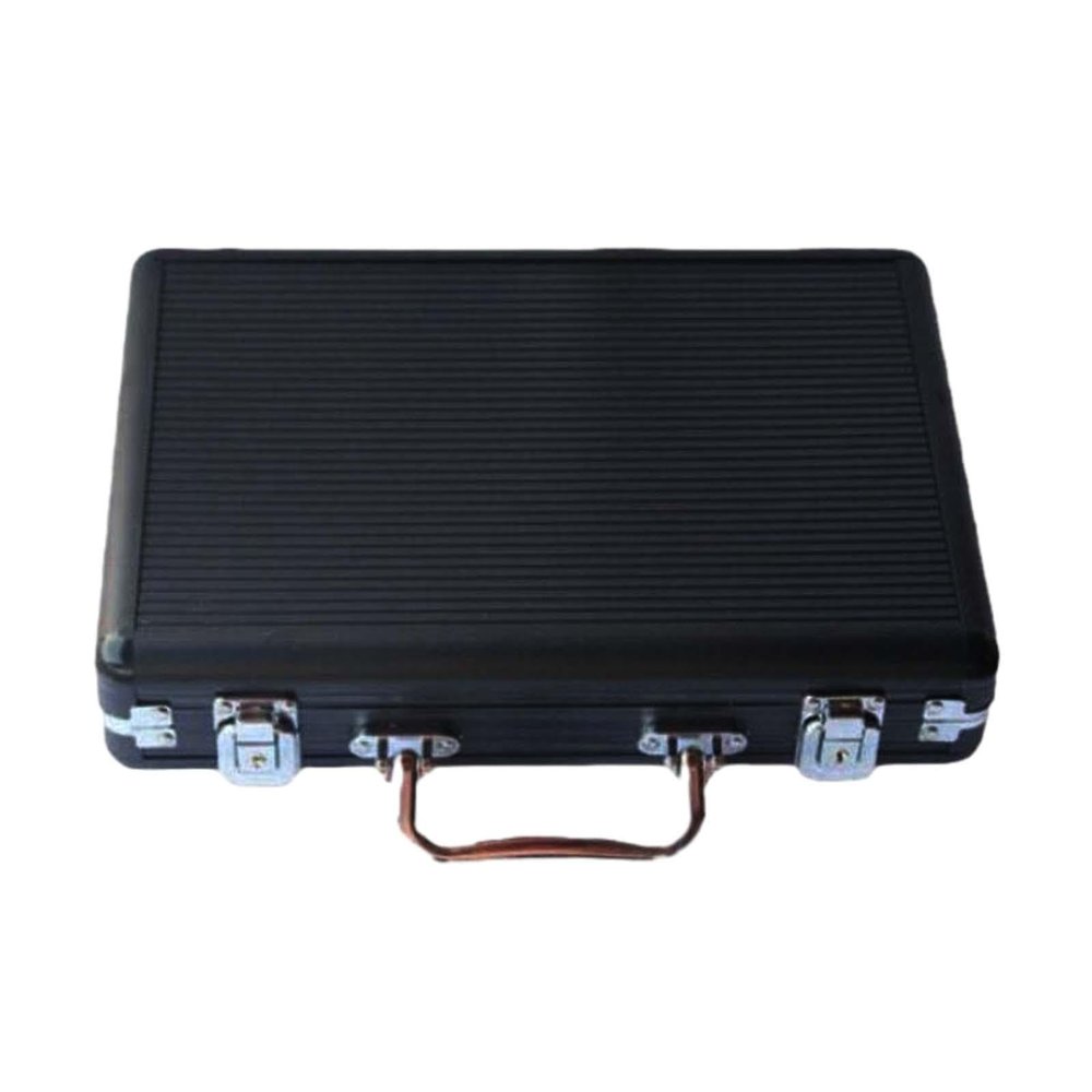 Chip Case Storage Box for Tokens and Cards with Aluminum Alloy Construction