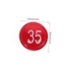 ABOOFAN Lottery Balls Raffle Balls for Entertainment Bright Plastic Party Game view 2
