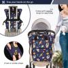 Diaper Bag Backpack Tote Multifunction Baby Nappy Changing Bags Astronauts Rockets Planet Large with Stroller Straps Travel view 4