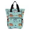 Diaper Bag Backpack Tote Multifunction Baby Nappy Changing Bags Cute Car Bus Large with Stroller Straps Travel view 1