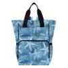 Diaper Bag Backpack Tote Multifunction Baby Nappy Changing Bags Starfish Blue Watercolor Large with Stroller Straps Travel view 1