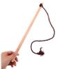 balacoo 1set Wooden Spinning Top Toy Traditional Chinese Gyro for Outdoor Fitness and Fun Handmade Solid Wood Retro Plaything for Adults Whipstring Design for Enhanced Exercise view 4