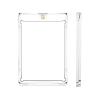 Magnetic Card Holder 100PCS Magnetic Card Holder, 75pt Hard Plastic Case - UV Protection, One Touch Display Protector for Sports Game Cards(White Light) view 4