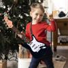 16inch Mini Guitar Toy for Kids and Beginners, Electric Guitar with Strap for Toddlers and Boys and Girls Instrument Toys view 3
