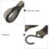 Abaodam 2pcs Stroller Hooks Durable Straps for Versatile Stroller Clips for Diaper Bags and Accessories Reliable Design for view 3