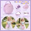 Kagenmi Play Purse for Little Girls, 39Pcs Toddler Purse with Makeup for Girls Age 3 4 5 6+, Pretend Princess Toys Includes Phone, Watch, Camera,Wallet, Kids Toy Purse Christmas Birthday Gift view 3