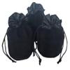 WENDIN Drawstring Dice Bag Chess bag small pouch hold chess pieces velvet Fabric Dice Pouch cosplay coin pouch Velvet Jewelry Bag Red/Grey/Black (3 black) view 1