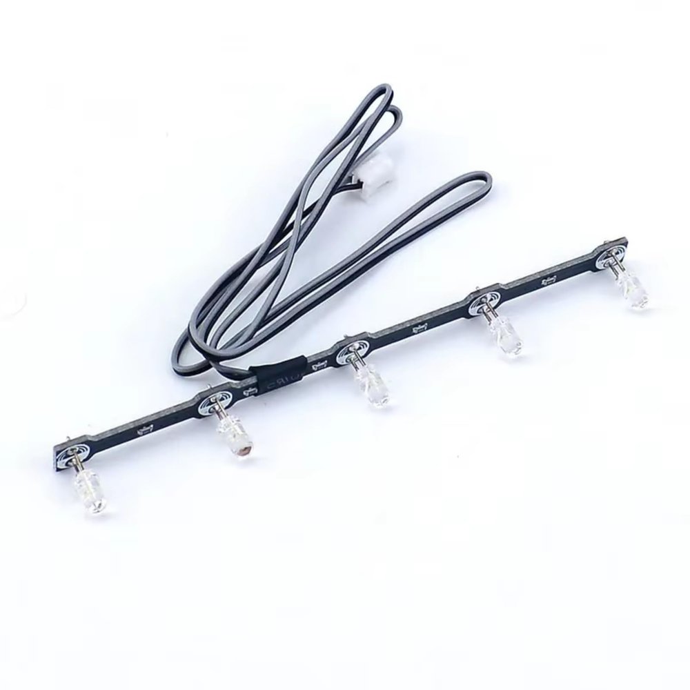 for Tamiya for Actros 3363 56348 64 1/14 Roof Spotlight PCB Light Board 5V RC Truck RC Tractor Car Upgrade Accessories Replacement Parts Rc Car Headlamps Lights(Light up)