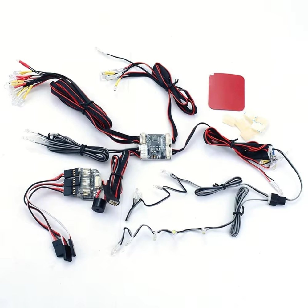 for Tamiya for Scania 770S 56368 1/14 RC Truck Lighting System Front and Rear Lamp Car Upgrade Accessories Replacement Parts Rc Car Headlamps Lights