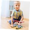 Toddmomy Highway Toll Booth Model Playset for Educational Traffic Adventure for Boys Interactive Features with Barrier for Family Playtime and Creativity view 4
