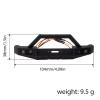 for FMS for FCX18 for LC80 1/18 Front Bumper with Lights RC for Rock Crawler Car Truck Modified Parts Upgrade Accessories Rc Car Headlamps Lights(B) view 3