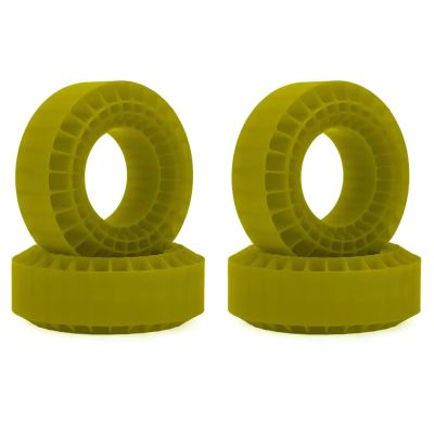RC Car Accessories for TRX4 for SCX10 for Capra CMX VS4-10 1/10 Tire Silica Gel Insert Foam 108x42mm Fits 1.9 Inch Tires RC Crawler(Green,4pcs)