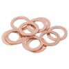 High-Temp Leak-Proof Gasket for Automotive Plumbing Industrial Copper Sealing Flat Washers M3-M60,(1PC - M33 x 48mm x 1.5mm) view 1