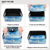 Lotupokon Bear Penguin Iceberg Storage Bins Cubes Basket Foldable Cube Storage Bin Box Fabric Clothes Basket Cube Organizer Laundry Baskets for Bedroom Bathroom Office Car Set of 2 view 2
