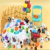 38 Pcs Mini 3D Printed Animals Figures Set,Cute Tiny Animal Flexible Fidget Toy, Home, Office, Desk, Christmas Decoration, Students Rewards, Gifts for Boys and Girls view 4