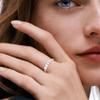 Senteria Anxiety Rings for Women Sterling Silver Rings Adjustable Stress Spinner Rings with Beads Fidget Rings for Anxiety Women Gift with Card for Mother view 3