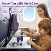 3 otters Travel Magnetic Blocks, 12PCS STEM Building Cubes with Metal Storage Tin Montessori Learning for Kids, Pocket-Sized Toddler Quiet Toys for Trip Airplane Essentials view 2