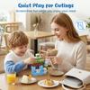 3 otters 32PCS Magnetic Building Blocks Winter Travel Set, STEM Magnet Cubes Toys with Metal Storage Box for Kids, Sensory Christmas Birthday Gifts for Boys & Girls view 3