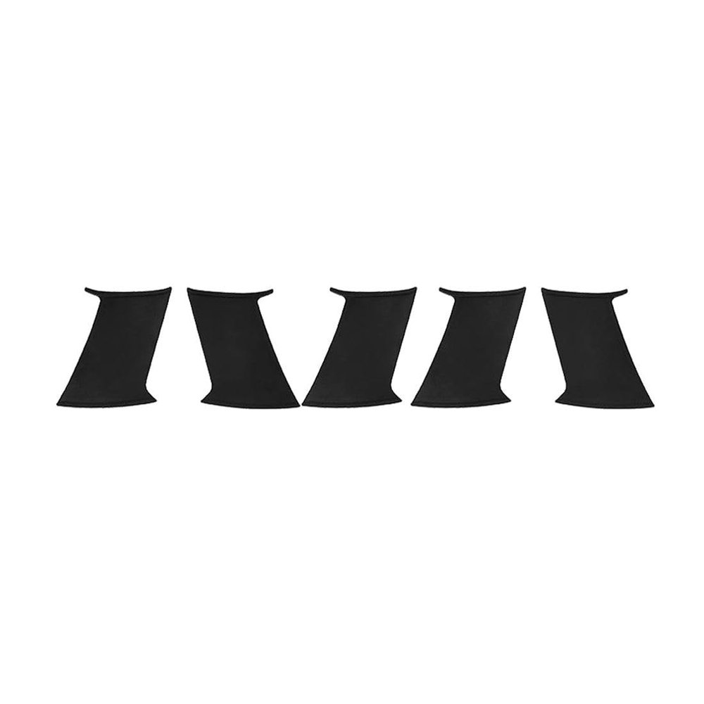 Fanzeya for Subaru for Impreza WRX 2002-2007 & WRX 2004-2007 & WRX Limited/WRX TR 2006-2007 5pcs ABS Trunk Spoiler Wing Stabilizer Add on Rear Unpainted Black Unfinished ASTSB-SI02STI