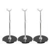 3pcs Stainless Steel Doll Stand Display for 1/3 1/4 Dolls Adjustable Holder Base for SD Night Lolita Dolls Collection Decoration view 1