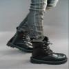 SssHam 1/3 1/4 Scale BJD Doll Model Figure Doll Black Lace Short Boots for Male Movable Doll Action FigureJoints Dolls Miniatures Accessories(1/3) view 3