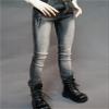 SssHam 1/3 1/4 Scale BJD Doll Model Figure Doll Black Lace Short Boots for Male Movable Doll Action FigureJoints Dolls Miniatures Accessories(1/3) view 4