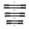6X RC Link Rods for Steering, for Slash Hoss 4x4 1:10, Black view 2