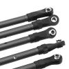6X RC Link Rods for Steering, for Slash Hoss 4x4 1:10, Black view 3