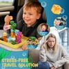 49PCS Mini Magnetic Blocks Ocean Theme  Sea Life STEM Building Cubes, Educational Magnet Toy with Iron Box, Creative & Safe Travel Gift for Kids Ages 38, Boys & Girls view 3