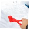KESYOO 4pcs Dinosaur Snow Maker Molds for Boys and Girls Winter Snow Play Tool Clamps for Fun Play and Creative Activities view 2