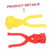 KESYOO 4pcs Dinosaur Snow Maker Molds for Boys and Girls Winter Snow Play Tool Clamps for Fun Play and Creative Activities view 4