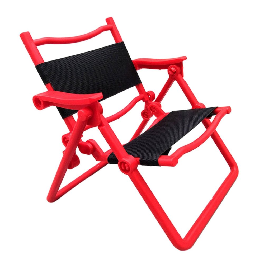 1:6 Miniature Dining Chair, Furniture Piece for 12'' Male Figures, red