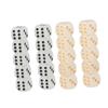 BRIGHTFUFU 20pcs Glowing Polyhedral Dices Small Dices Glitter Luminous Dice Game Props for Indoor Outdoor Events view 1