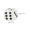 BRIGHTFUFU 20pcs Glowing Polyhedral Dices Small Dices Glitter Luminous Dice Game Props for Indoor Outdoor Events view 2
