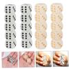 BRIGHTFUFU 20pcs Glowing Polyhedral Dices Small Dices Glitter Luminous Dice Game Props for Indoor Outdoor Events view 3